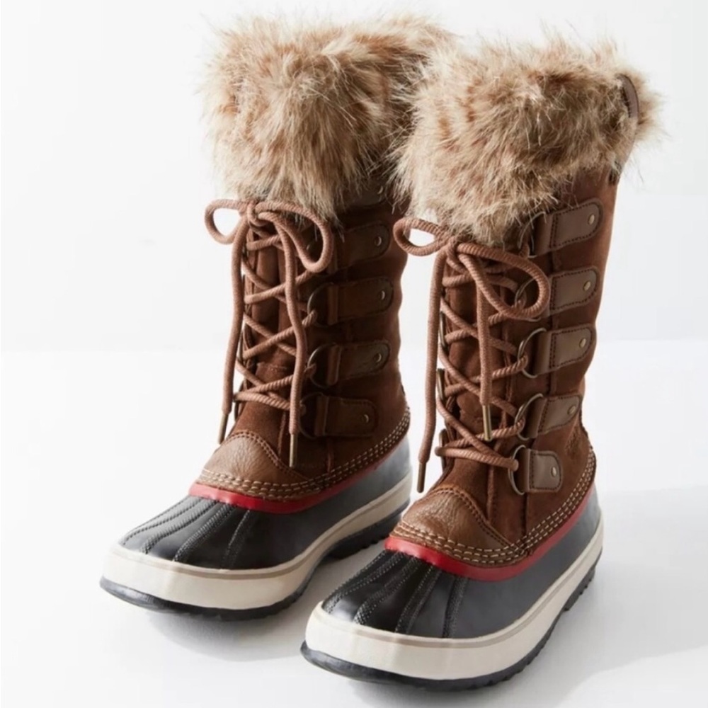 Sorel Joan of Arctic Fur Trimmed Boots